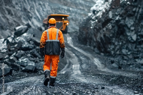 The Serious Concern of Heavy Metal Exposure in Mining and Industrial Settings. Concept Heavy Metal Exposure, Mining Dangers, Industrial Settings, Environmental Impact, Health Risks
