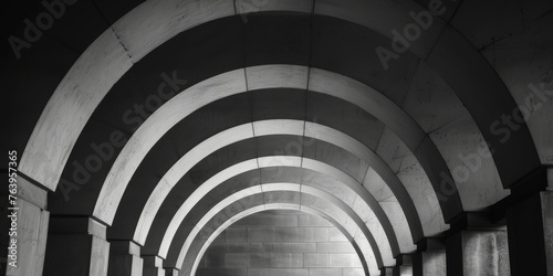 minimalist concrete geometric building architecture detail ceiling of an art decoration building,