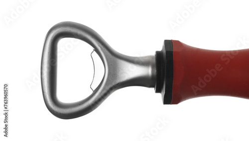 Fotografía Close up beer opener isolated white, clipping path