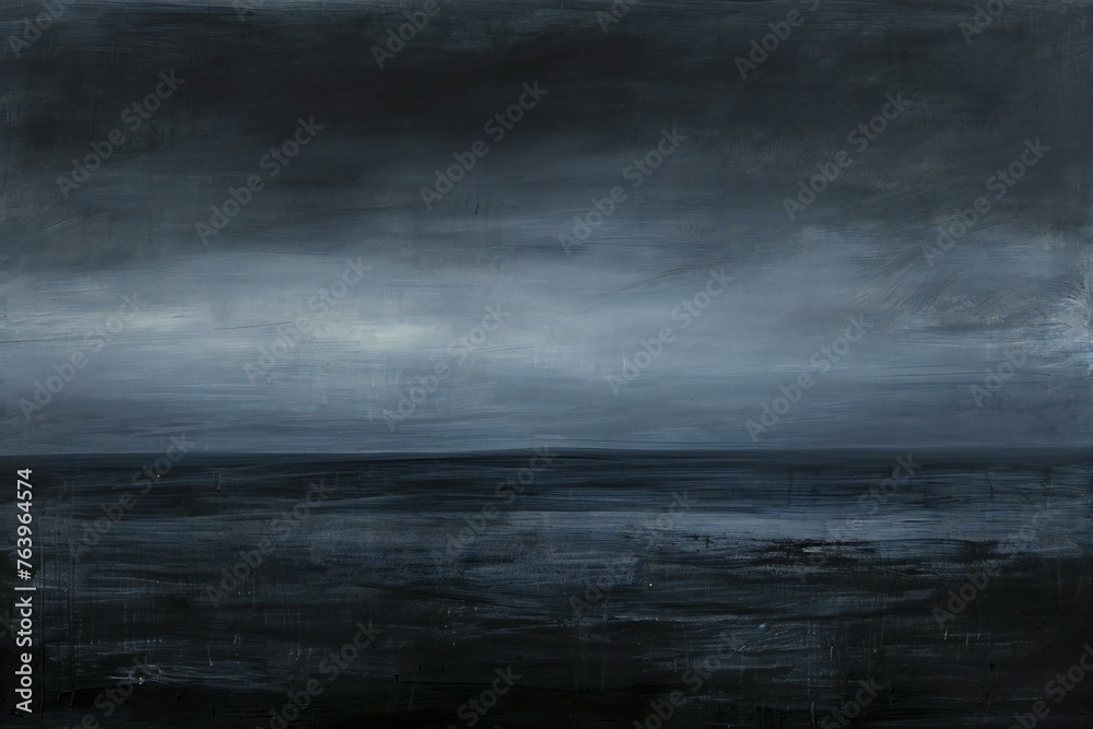 Dark dramatic sky with clouds over the sea,  Abstract background for design