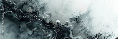 marble background with subtle paint patterns and fluid ink texture, Generative AI