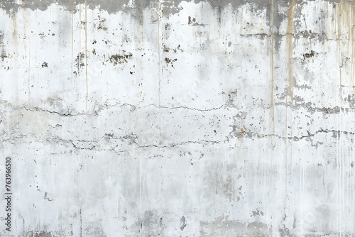 Grunge white concrete wall texture background for interior or exterior design