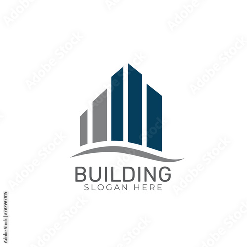 Real estate building construction vector icon design icon