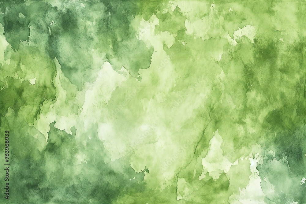 Abstract green watercolor background for your design,  Watercolor background for your design