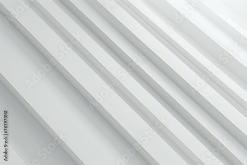 Abstract white background with diagonal stripes,