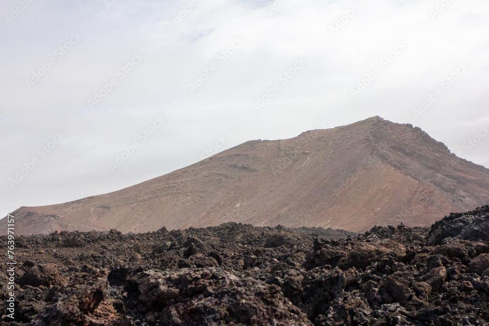 volcano in island