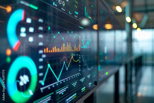 A mesmerizing display showcases a myriad of intricate data metrics related to energy management in a detailed and comprehensive manner.