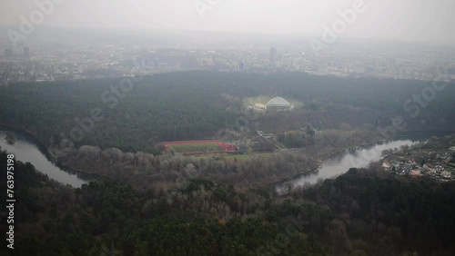 Vilniusis the capital of Lithuania photo