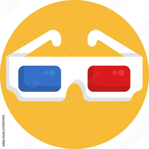 Immerse yourself in captivating cinema experiences with our 3D Glasses icon, symbolizing the thrill of depth and realism in movies.