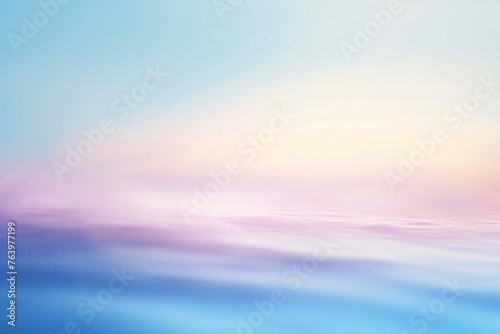 Abstract background - soft focus, blurred image of sea and sky © Cuong