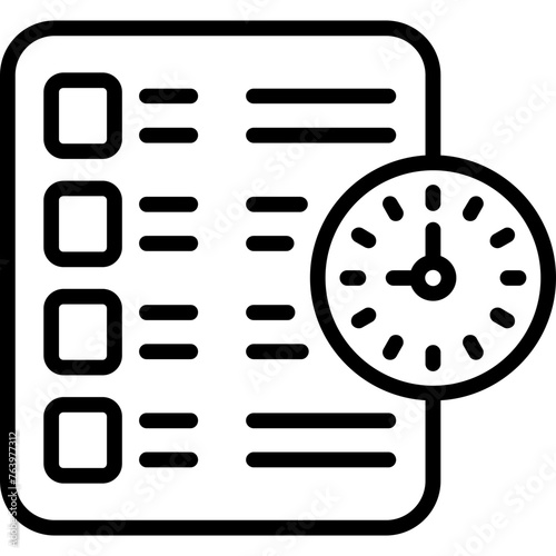Time Management Icon
