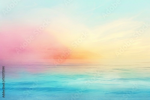 Beautiful seascape background with copy space for text or image © Cuong