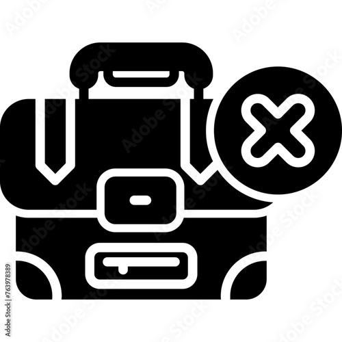 No Travelling Icon