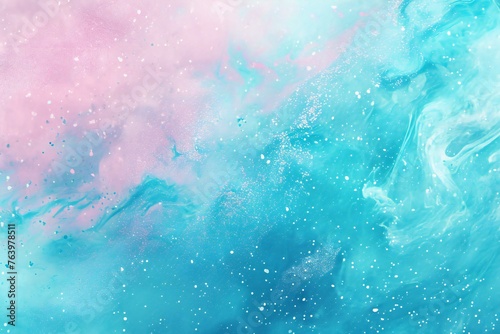 Abstract blue and pink watercolor background,  Watercolor marble texture