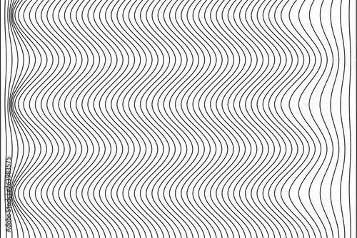 abstract black and white wavy background