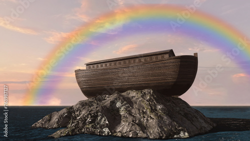 Noah's Ark after the Great Flood