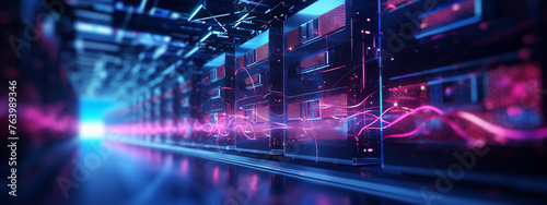 Energetic Data Servers with Electric Pink Pulses