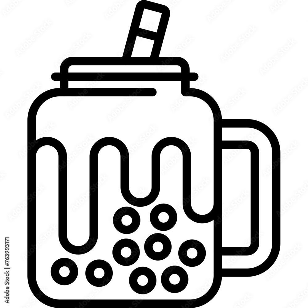 Obraz premium Smoothie Icon