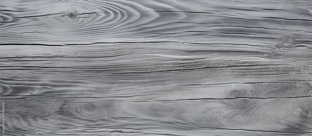 A detailed closeup shot of a monochrome gray wooden surface, showcasing the intricate pattern and texture of the liquid spilled on the flooring A detailed closeup shot of a monochrome gray wooden surface, showcasing the intricate pattern and texture of the liquid spilled on the flooring