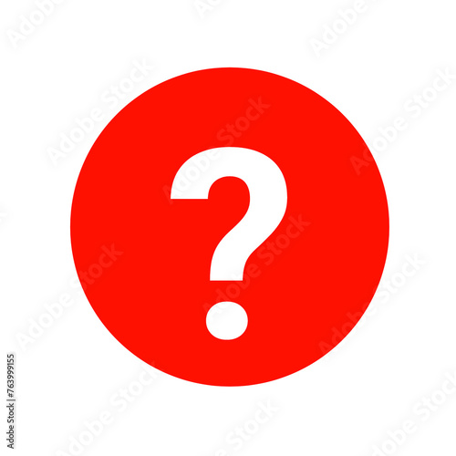 red question mark icon