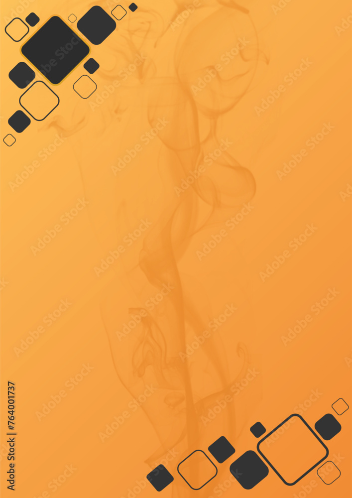 creative orange gradient background template