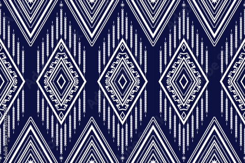 Ethnic pattern.beautiful pattern. folk embroidery,bohemian style,aztec geometric art ornament print.ethnic abstract Inkatha art.Seamless fabric.design for fabric, carpet, wallpaper, clothing	