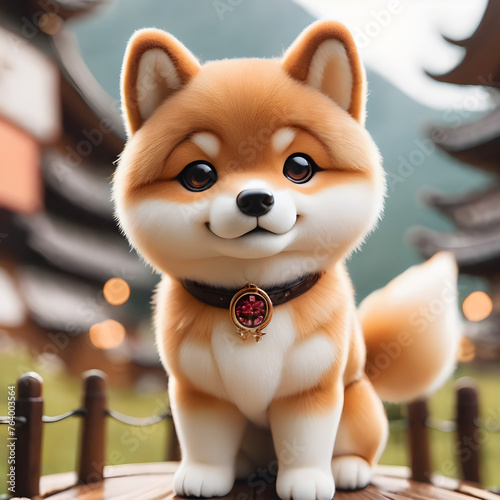 Shiba inu smile