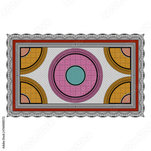 bedsheet design digital art use hand work and digital printing