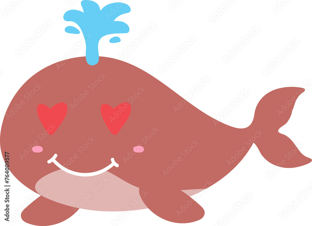 cute whale cartoon, sea animal cute whale cartoon, sea animal