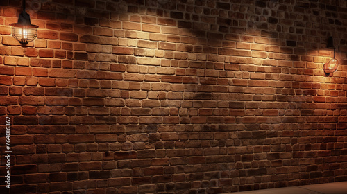Brick wall spot light