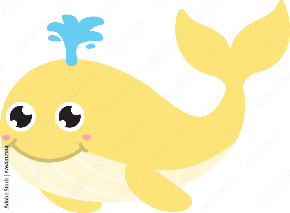 cute whale cartoon, sea animal cute whale cartoon, sea animal