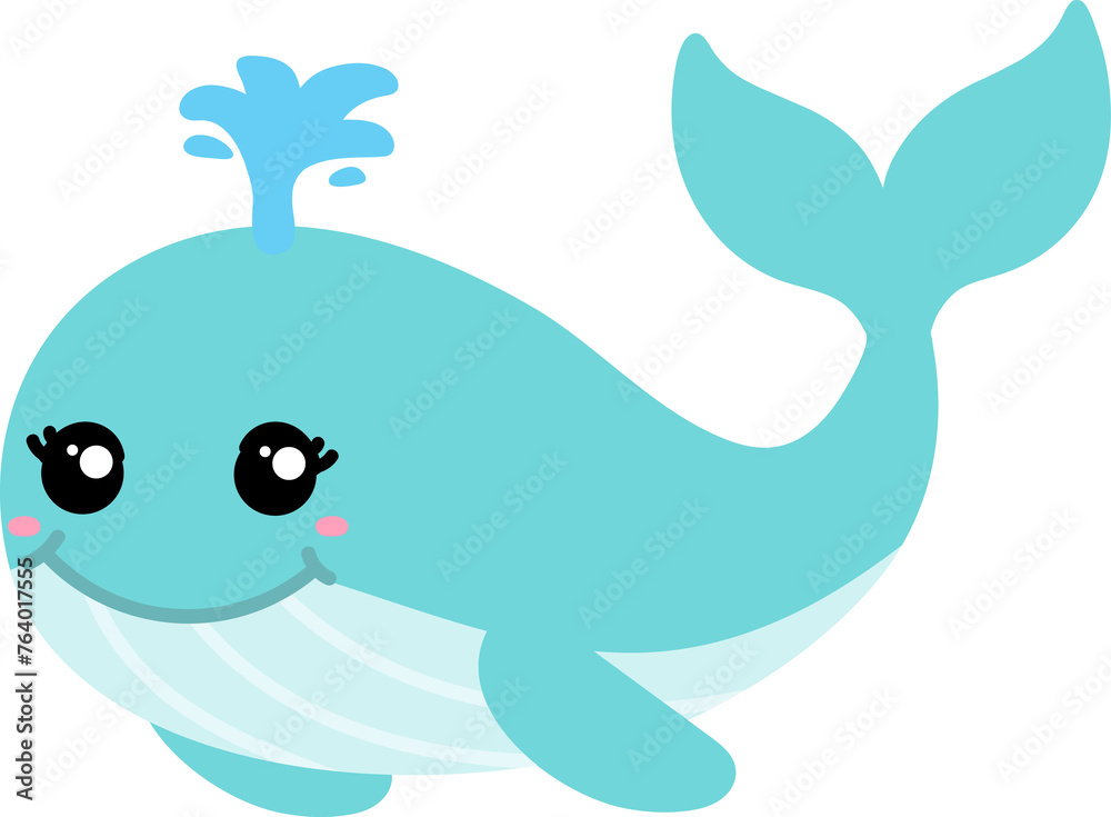 cute whale cartoon, sea animal cute whale cartoon, sea animal