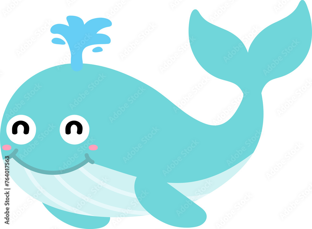 cute whale cartoon, sea animal cute whale cartoon, sea animal