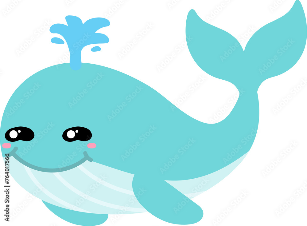 cute whale cartoon, sea animal cute whale cartoon, sea animal