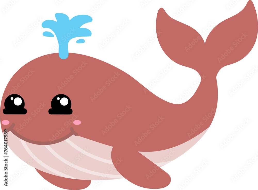 cute whale cartoon, sea animal cute whale cartoon, sea animal
