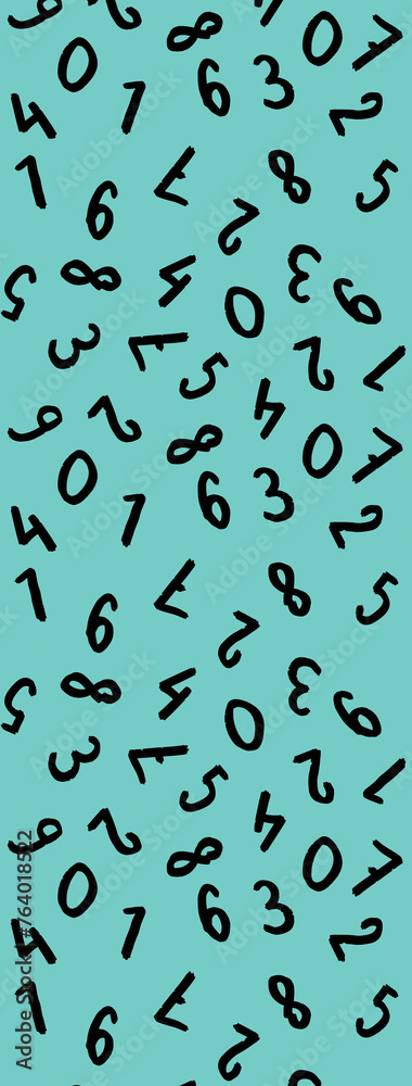 template with the image of keyboard symbols. a set of numbers. Surface template. pastel green blue background. Vertical image. Banner for insertion into site. template with the image of keyboard symbols. a set of numbers. Surface template. pastel green blue background. Vertical image. Banner for insertion into site.