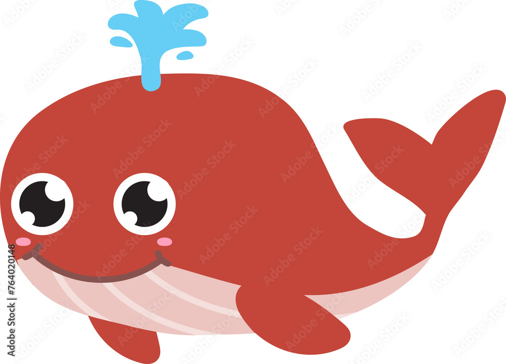 cute whale cartoon, sea animal cute whale cartoon, sea animal