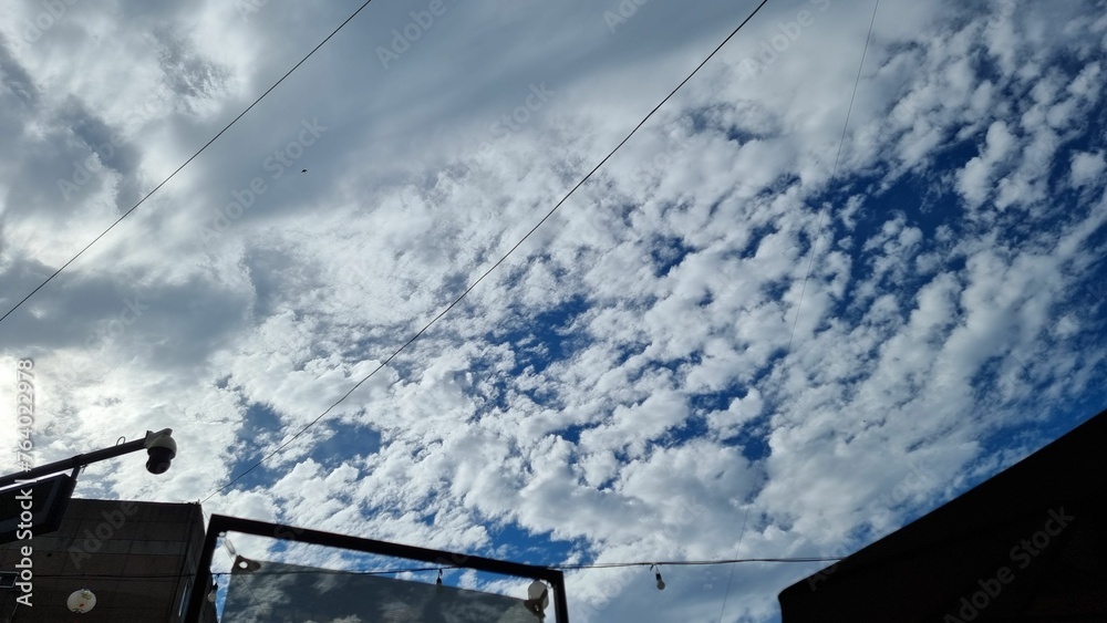 Obraz premium time lapse clouds