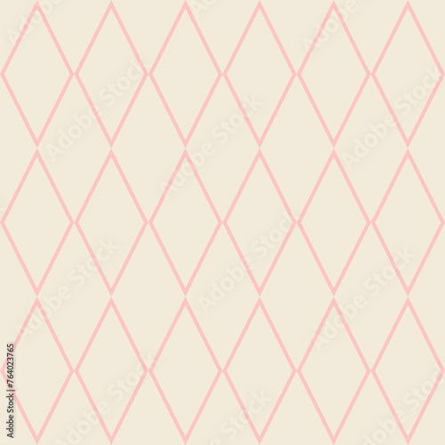 Tile pink pastel vector pattern or seamless decoration background wallpaper