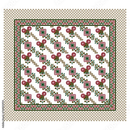 bedsheet design digital art use hand work and digital printing