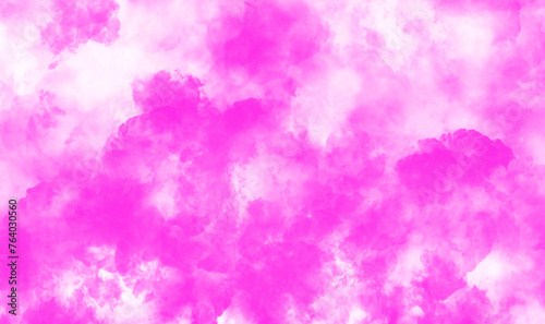 Pink smoke texture on white background
