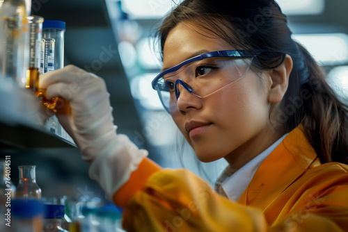 Scientist working in a laboratory