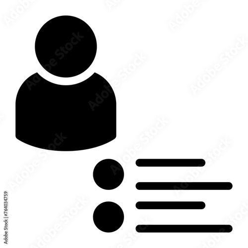 account activity glyph icon