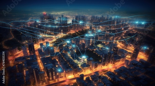 Big data connection technology is instrumental in the digital transformation of Smart Cities  AI generated