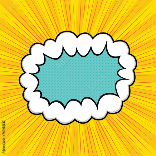 Comic Book Speech Bubble