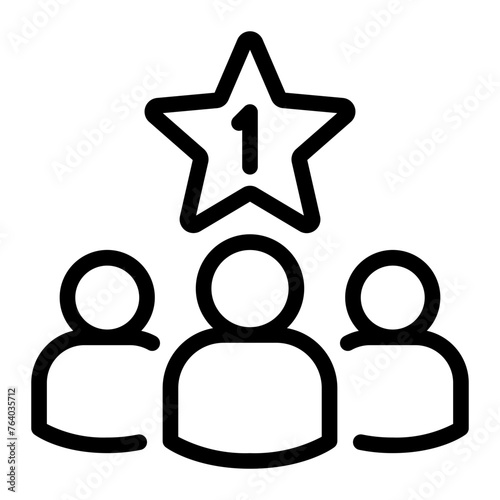 popularity line icon