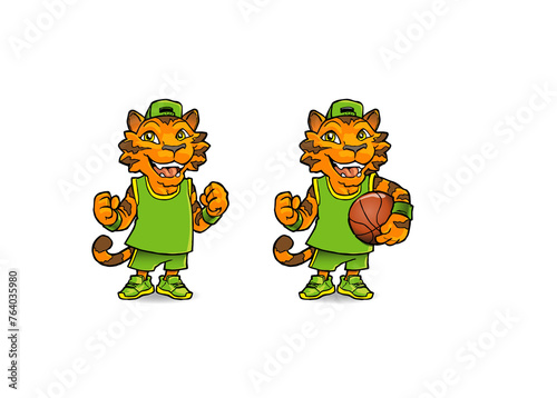 Tiger Maskottchen