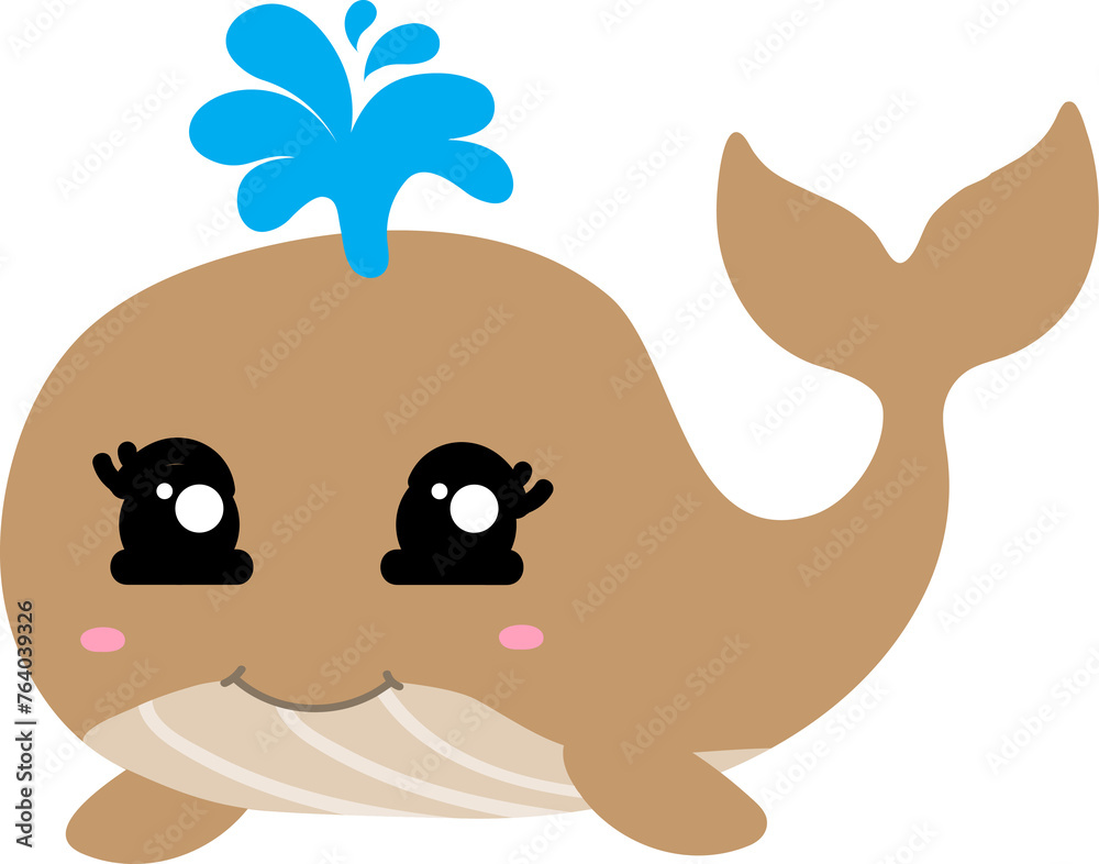 cute whale cartoon, sea animal cute whale cartoon, sea animal