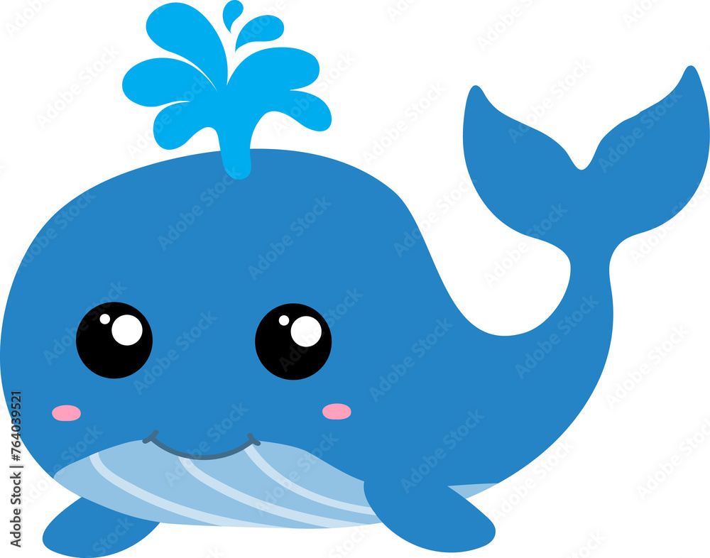 cute whale cartoon, sea animal cute whale cartoon, sea animal