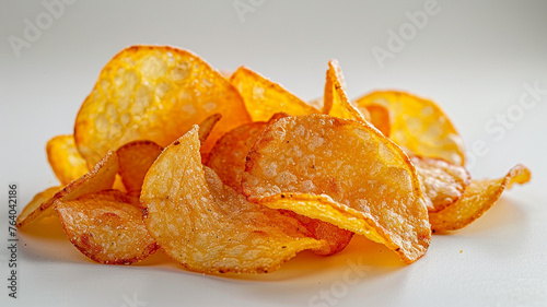 Crispy and tasty potato chip food